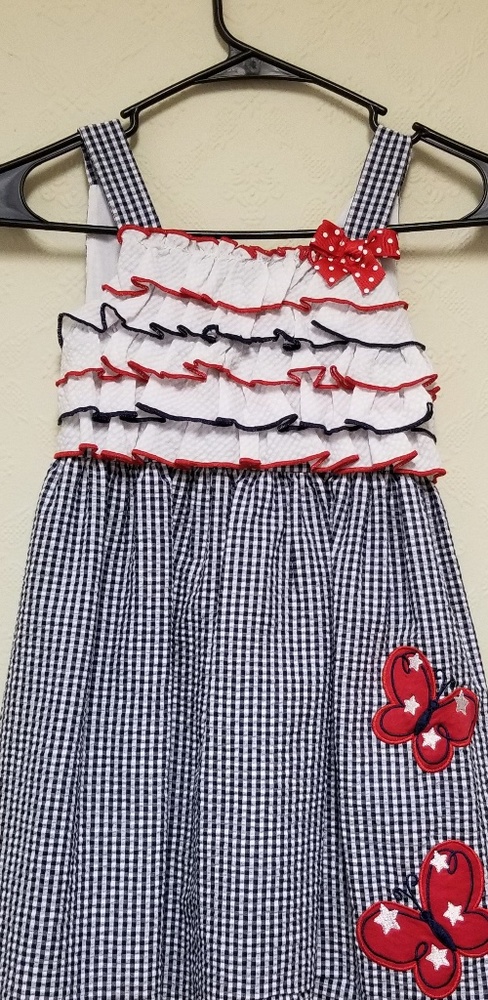 Emily Rose Seersucker Summer Dress